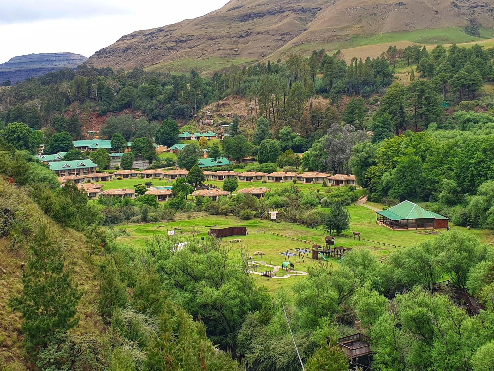 Gooderson Leisure Riverbend Chalets Self Catering And Timeshare Gold Crown Resort Drakensberg Garden Ngoại thất bức ảnh