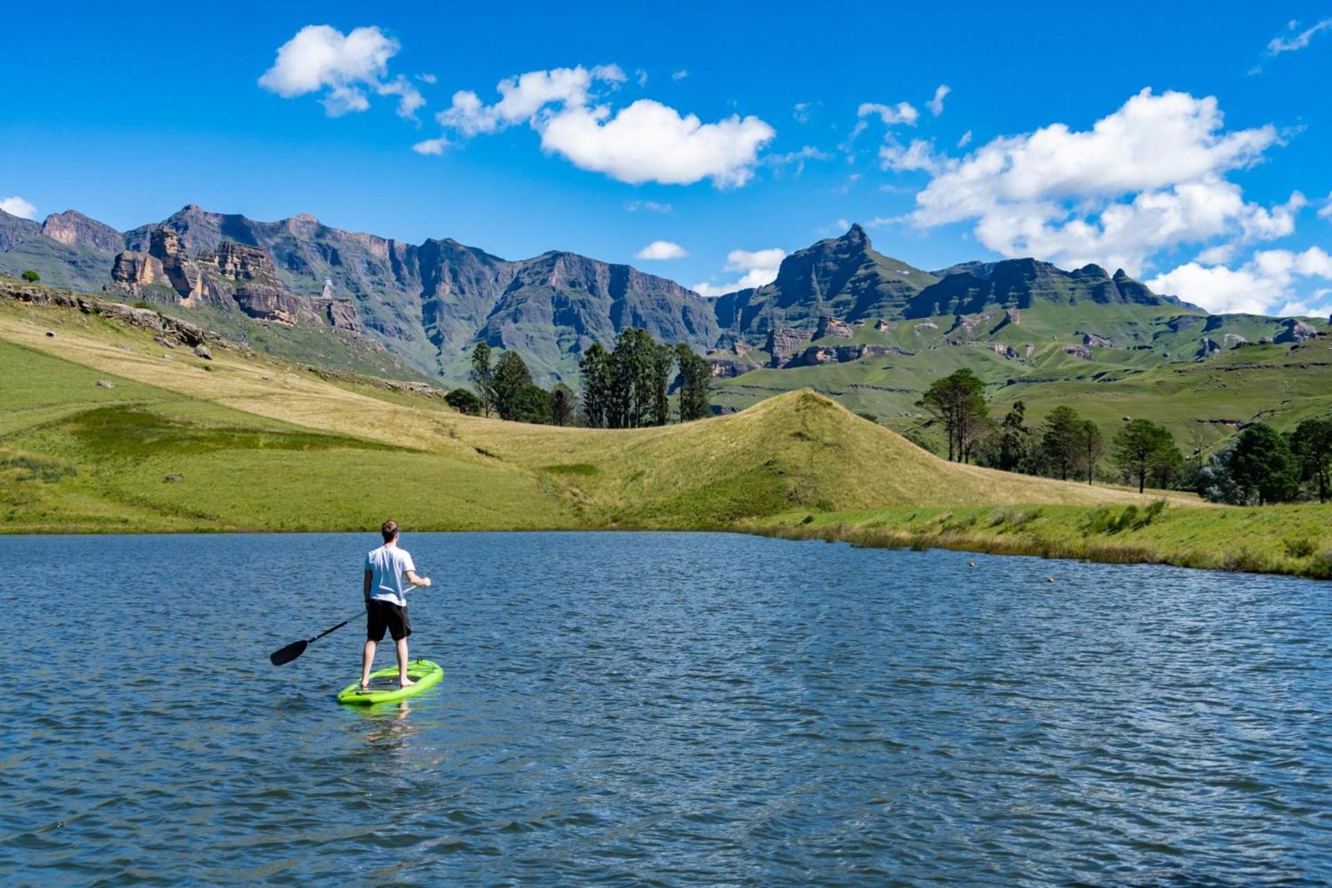 Gooderson Leisure Riverbend Chalets Self Catering And Timeshare Gold Crown Resort Drakensberg Garden Ngoại thất bức ảnh